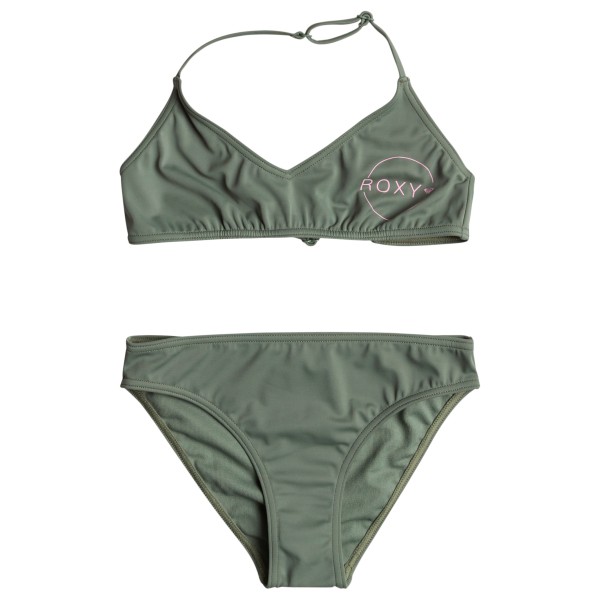 Roxy - Kid's Basic Active Tri Bra Set - Bikini Gr 10 Years;12 Years;14 Years;16 Years;6 Years;8 Years oliv von Roxy