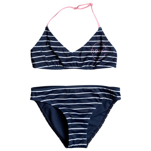 Roxy - Kid's Bico Basic Stripe Tri Bra Set - Bikini Gr 10 Years;12 Years;14 Years;16 Years;6 Years blau von Roxy