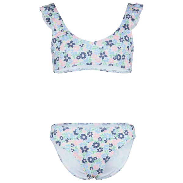 Roxy - Kid's Dreamer Ruffle Bralette Set - Bikini Gr 10 Years;12 Years;14 Years;16 Years;6 Years blau;grau von Roxy