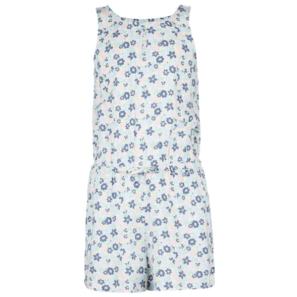 Roxy - Kid's In The Mountain Tank Romper - Jumpsuit Gr 10 Years;12 Years;14 Years;16 Years;4 Years;6 Years;8 Years grau;grau/weiß von Roxy