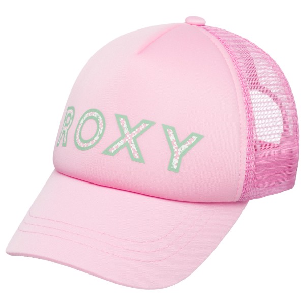 Roxy - Kid's Reggae Town Trucker Cap - Cap Gr One Size rosa von Roxy