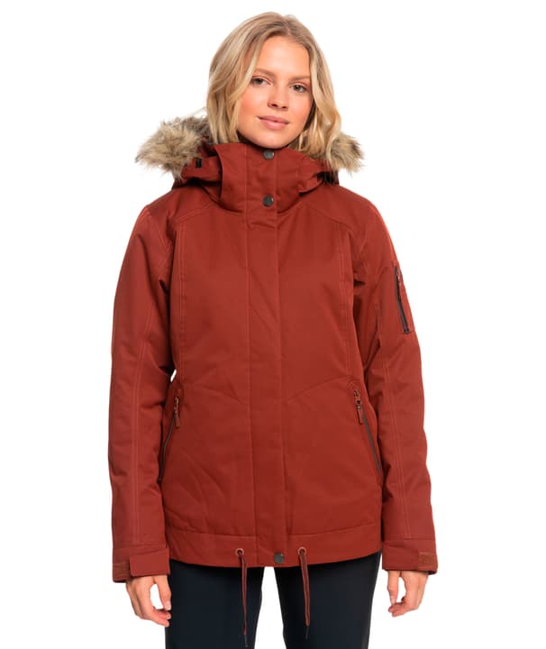 Roxy Meade JK Snowboardjacke dunkelrot von Roxy