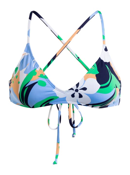 Roxy PT Beach Classics Strappy BRA Bikini Oberteil blau von Roxy