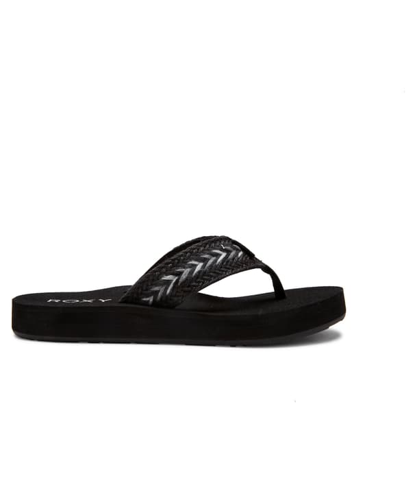 Roxy Rosarito Flipflops schwarz von Roxy