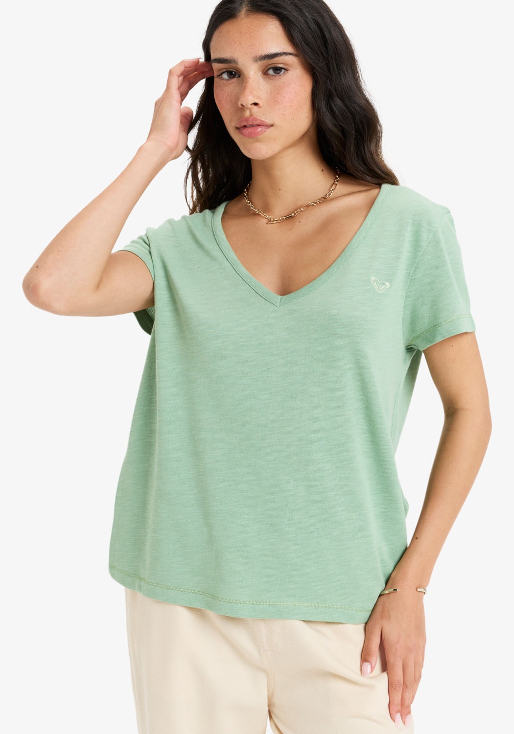 Roxy T-Shirt »IS FLOWING TOP V« von Roxy