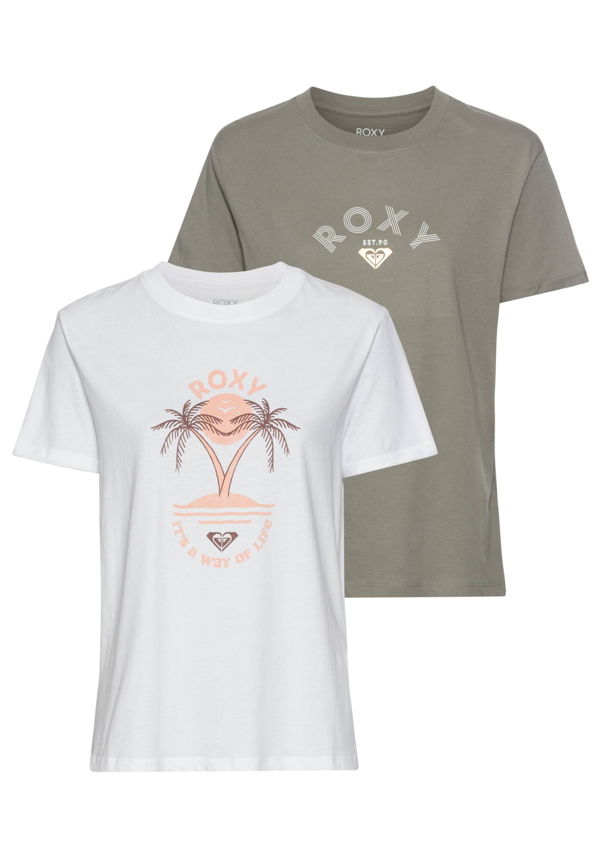 Roxy T-Shirt »PACK SPARKLE EVENING BG« von Roxy