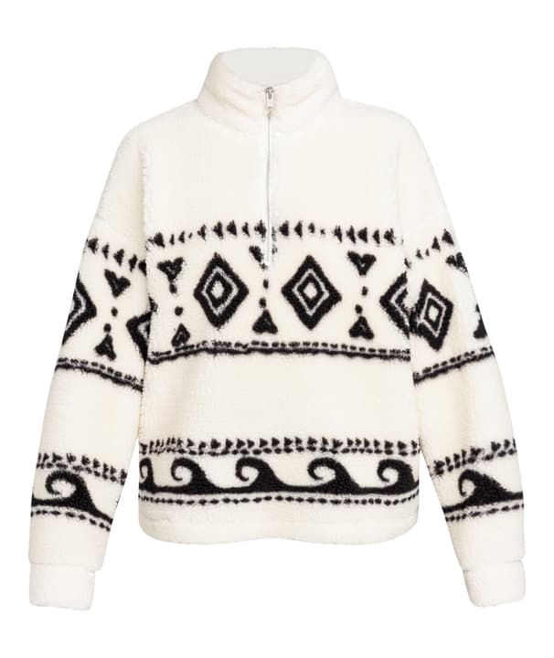 Roxy Treasure Soul Fleecepullover weiss von Roxy