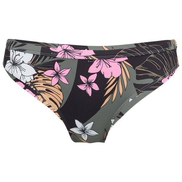 Roxy - Women's Pro The Snap Turn Cheeky - Bikini-Bottom Gr M grau von Roxy