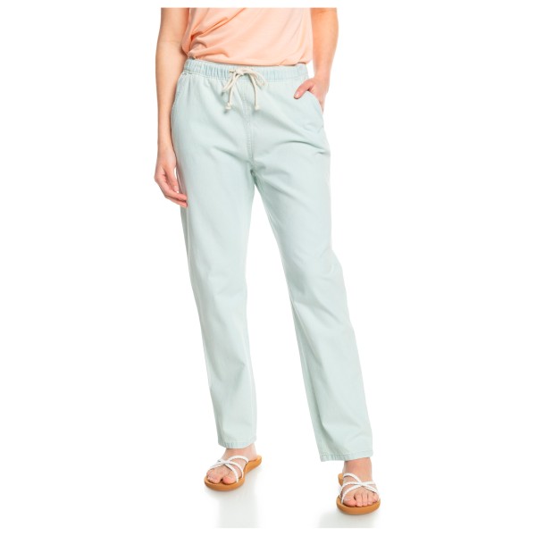 Roxy - Women's Slow Swell Beachy Denim Pant - Freizeithose Gr M;S;XS grau von Roxy