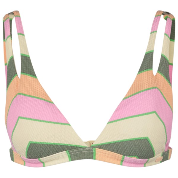 Roxy - Women's Vista Stripe Fixed Tri - Bikini-Top Gr S bunt von Roxy