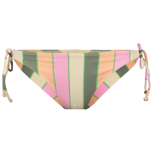 Roxy - Women's Vista Stripe Tie Side Cheeky - Bikini-Bottom Gr S bunt von Roxy