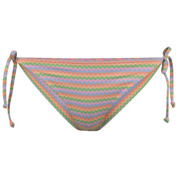 Roxy - Women's Wavy Stripe Cheeky Tie Side - Bikini-Bottom Gr M bunt von Roxy