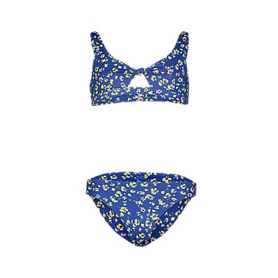 Shadow Floral Bralette Mädchen Bikini von Roxy