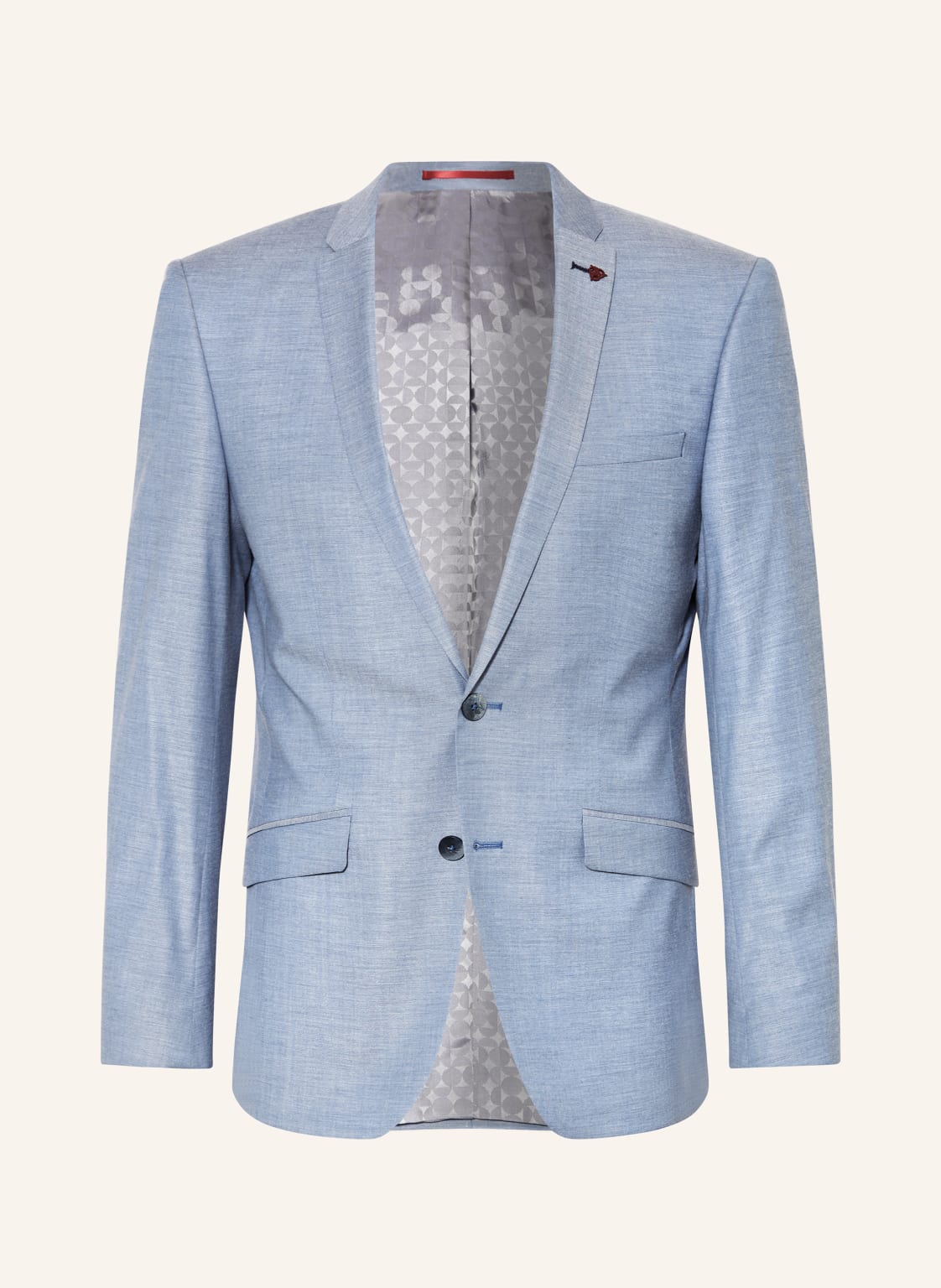 Roy Robson Anzugsakko Slim Fit blau