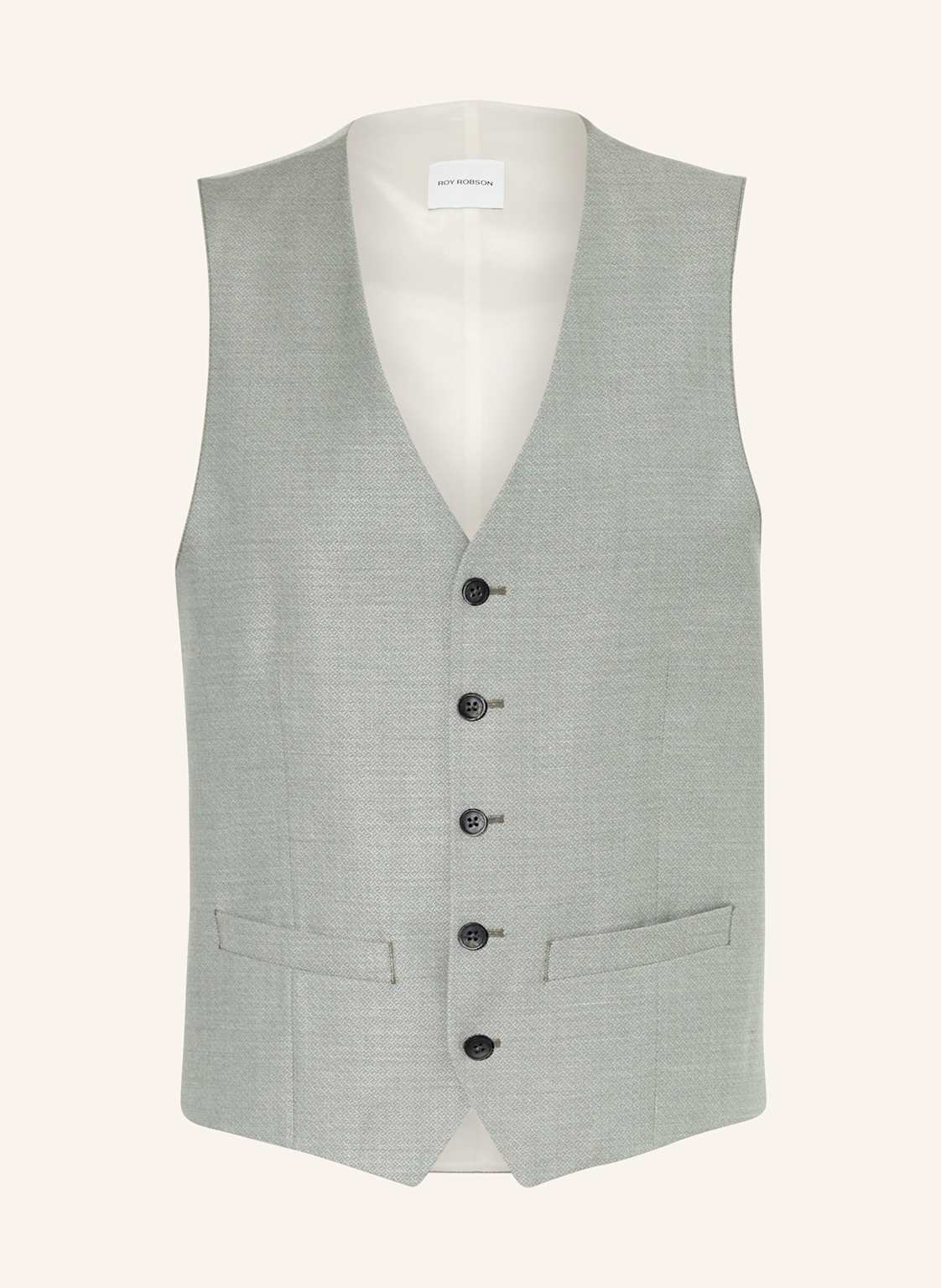 Roy Robson Anzugweste 24-05 Extra Slim Fit gruen Roy Robson Anzugweste 24-05 Extra Slim Fit gruen von Roy Robson