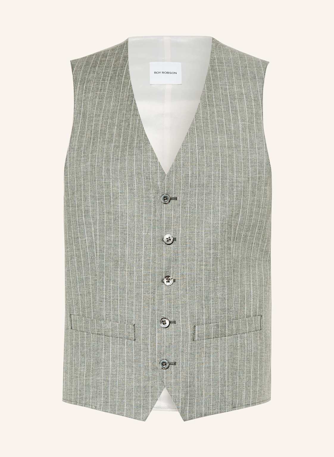 Roy Robson Anzugweste Extra Slim Fit gruen Roy Robson Anzugweste Extra Slim Fit gruen von Roy Robson