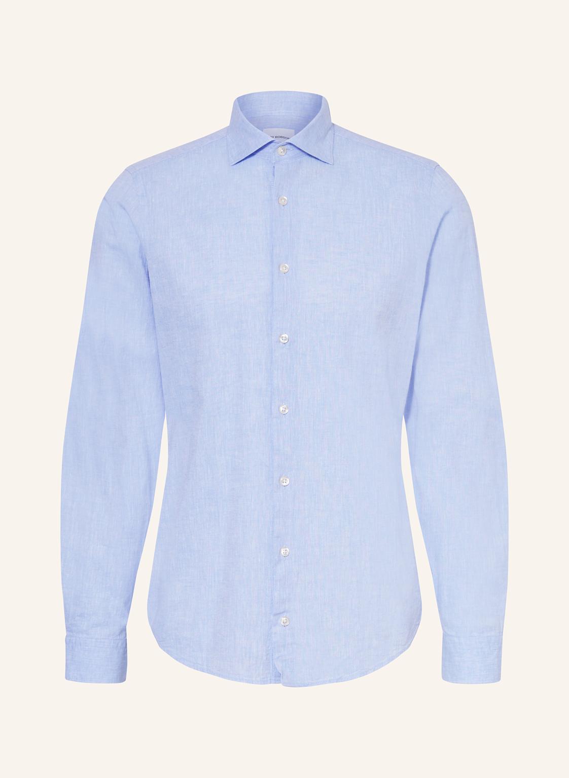 Roy Robson Hemd Slim Fit Mit Leinen blau Roy Robson Hemd Slim Fit Mit Leinen blau von Roy Robson