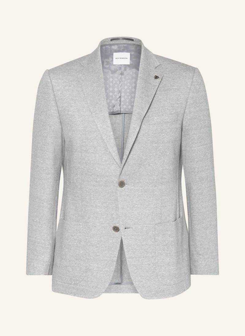 Roy Robson Sakko Slim Fit Mit Leinen grau von Roy Robson