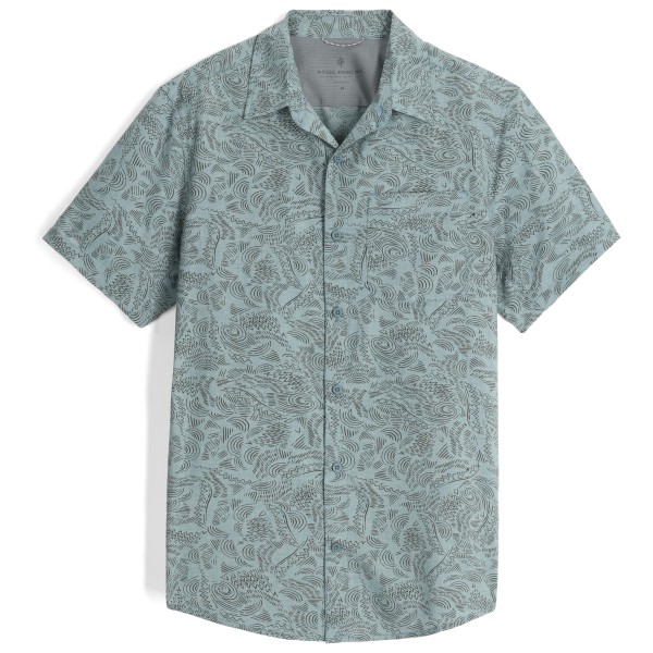 Royal Robbins - Amp Lite II S/S - Hemd Gr L türkis/grau von Royal Robbins