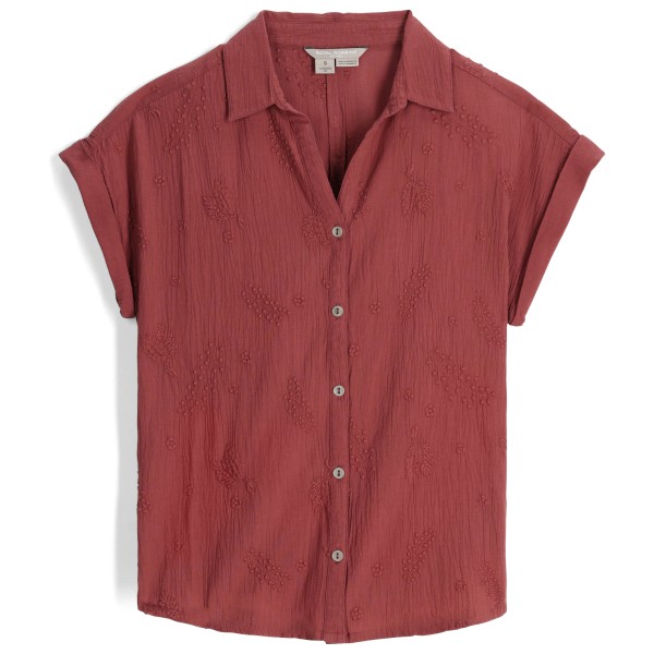 Royal Robbins - Women's Oasis S/S - Bluse Gr S rot von Royal Robbins