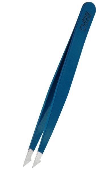 Pinzette Evolution, Inox, Blau Damen Mittelblau 1 pezzo von Rubis