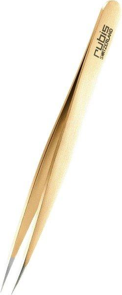 Pinzette Spitz, Inox, Gold Damen Gelbgold ONE SIZE von Rubis