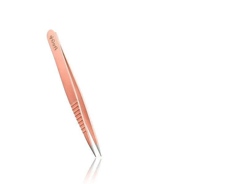 Pinzette Spitz, Progrip, Roségold Damen  1 pezzo von Rubis