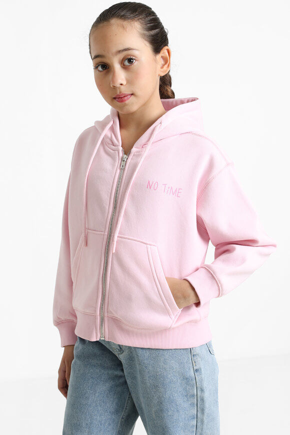 Ruby Girls Kapuzensweatjacke | Rosa | Mädchen  | 10 von Ruby Girls