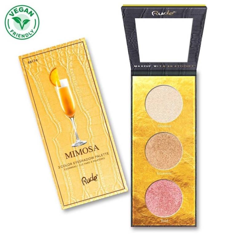 Rude Cosmetics  Rude Cosmetics Cocktail Party Luminous Highlight / Eyeshadow Palette lidschatten 4.8 g von Rude Cosmetics