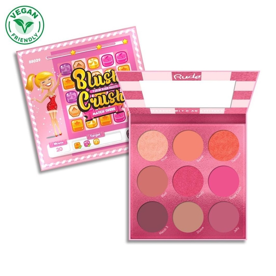 Rude Cosmetics  Rude Cosmetics Crush Color Palette rouge 19.0 g