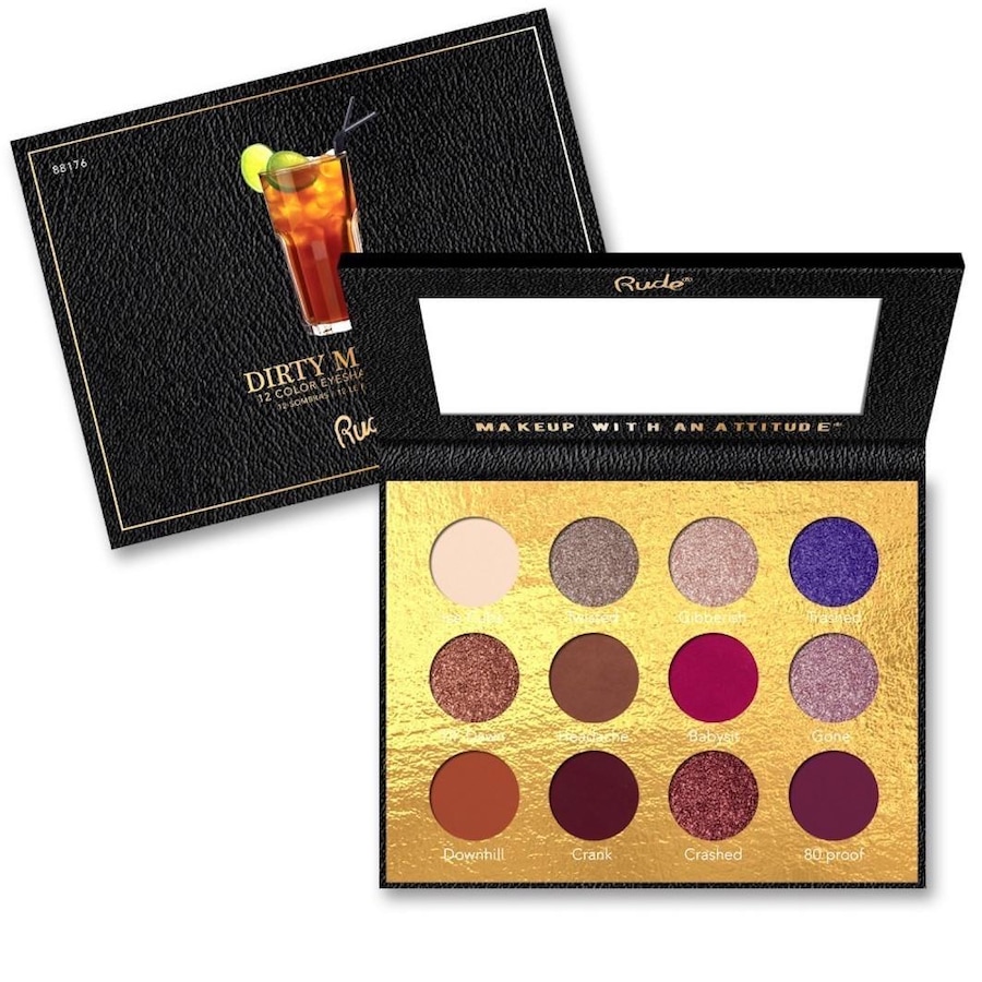 Rude Cosmetics  Rude Cosmetics Cocktail Party Eyeshadow Palette lidschatten 9.0 g von Rude Cosmetics