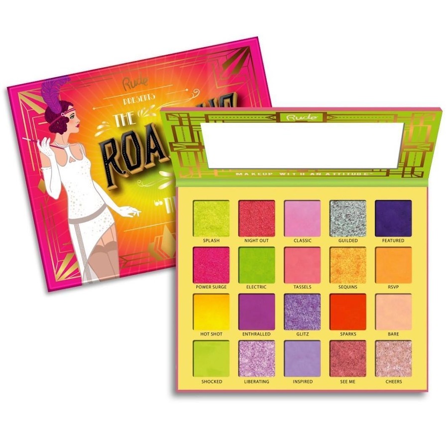 Rude Cosmetics  Rude Cosmetics The Roaring 20’S Fabulous Shadow Palette lidschatten 30.0 g von Rude Cosmetics