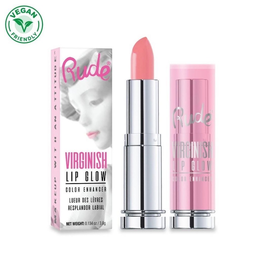 Rude Cosmetics Rude Cosmetics Virginish Lip Glow lipgloss 3.8 g Rude Cosmetics Rude Cosmetics Virginish Lip Glow lipgloss 3.8 g von Rude Cosmetics