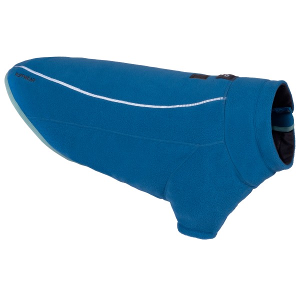 Ruffwear - Climate Changer - Hundemantel Gr L - 81-91 cm;M - 69-81 cm;S - 56-69 cm;XL - 91-107 cm;XS - 43-56 cm;XXS - 33-43 cm blau von Ruffwear