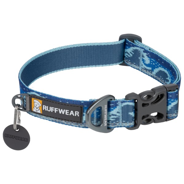 Ruffwear - Crag Collar - Hundehalsband Gr 28-36 cm blau von Ruffwear