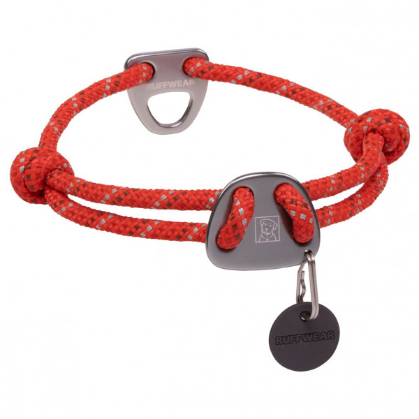 Ruffwear - Knot-A-Collar - Hundehalsband Gr 51-66 cm rot von Ruffwear