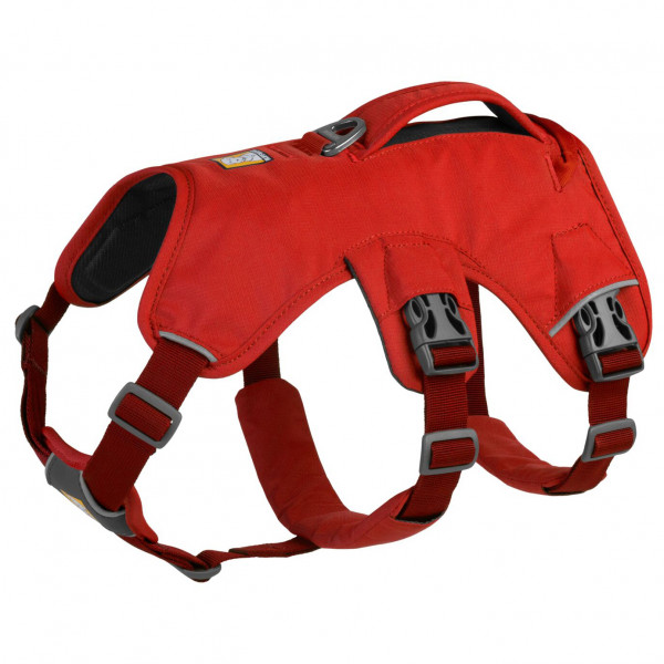 Ruffwear - Web Master Harness - Hundegeschirr Gr L/XL - Chest: 81-107 cm rot von Ruffwear