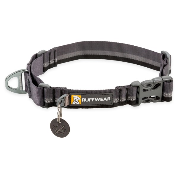 Ruffwear - Web Reaction Collar - Hundehalsband Gr 28-36 cm basalt gray von Ruffwear