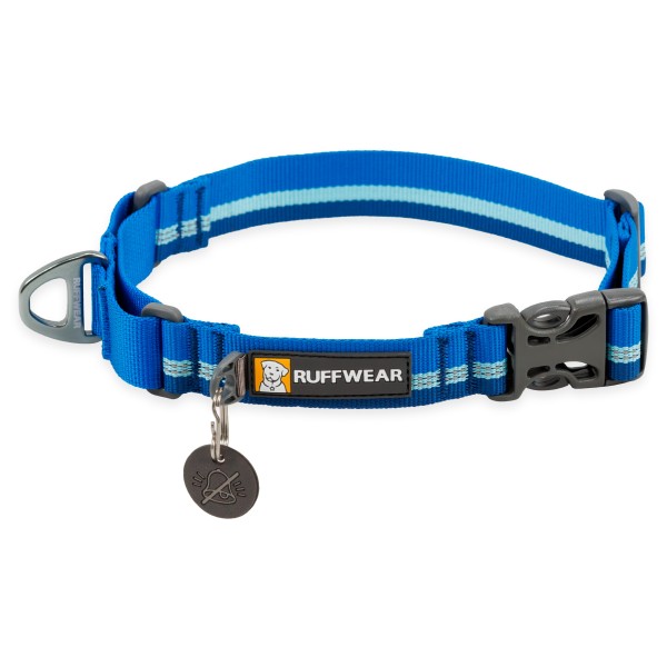 Ruffwear - Web Reaction Collar - Hundehalsband Gr 28-36 cm blau von Ruffwear