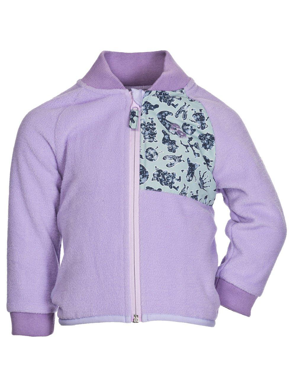 Kleinkinder Fleecejacke Marcelino Lavender Mädchen Violett 74 von Rukka