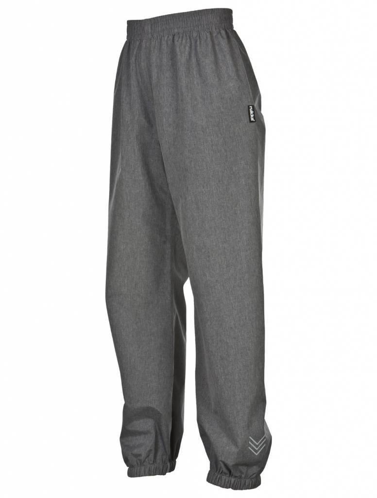 Kinder Regenhose Spyke Grey Melange Unisex Grau 110 von Rukka