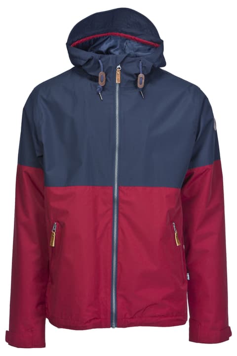 Rukka Nash Regenjacke dunkelrot von Rukka