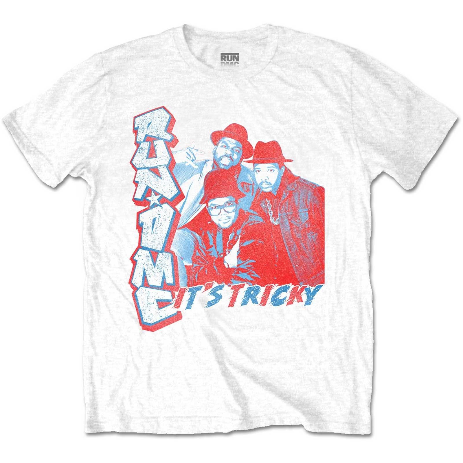 Run DMC - It´s Tricky TShirt, für Damen, Weiss, Größe XXL von Run DMC