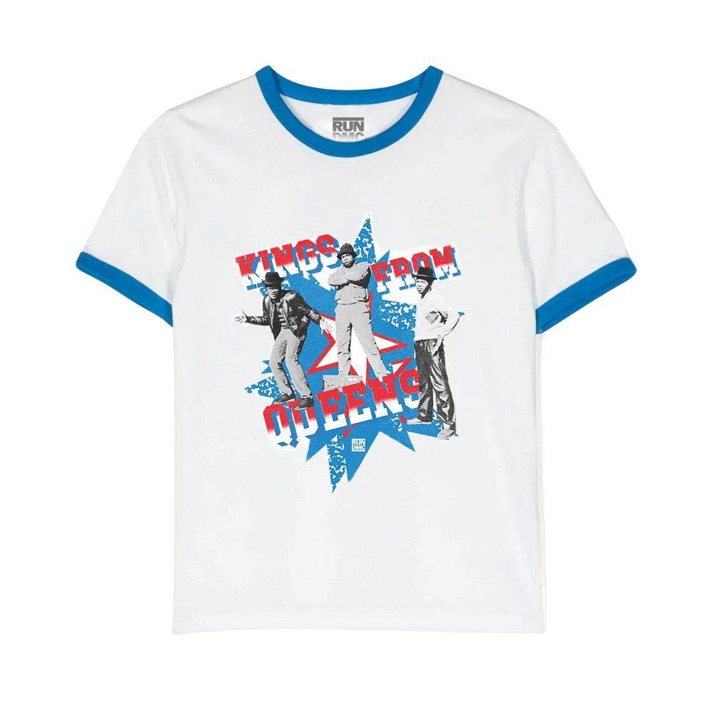 Kings From Queens Tshirt Damen Blau L von Run DMC