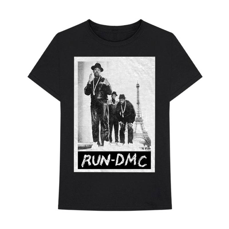 Paris Tshirt Damen Schwarz M von Run DMC