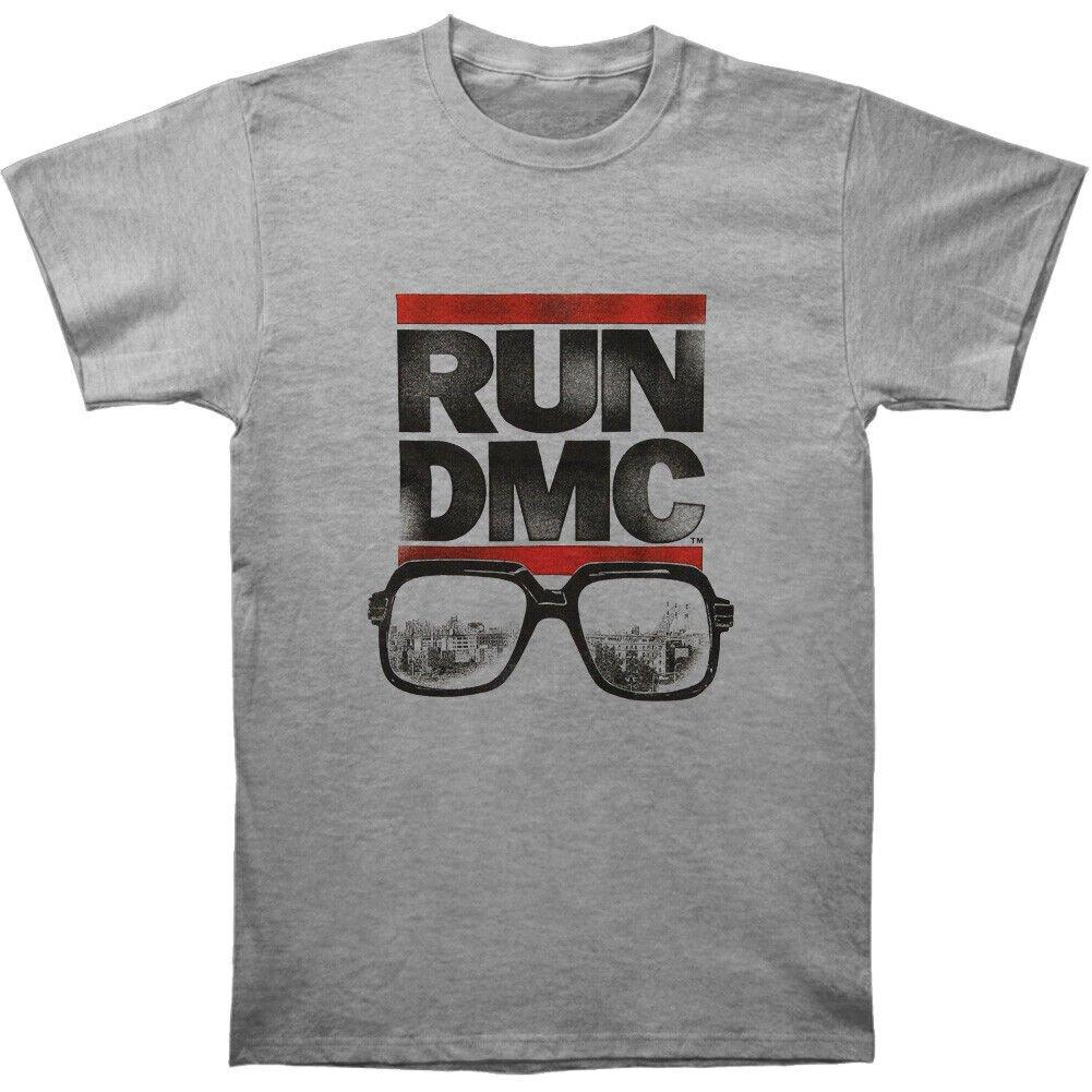 Run DMC - TShirt, für Damen, Grau, Größe M von Run DMC