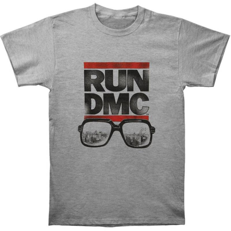 Run DMC - TShirt, für Damen, Grau, Größe S von Run DMC