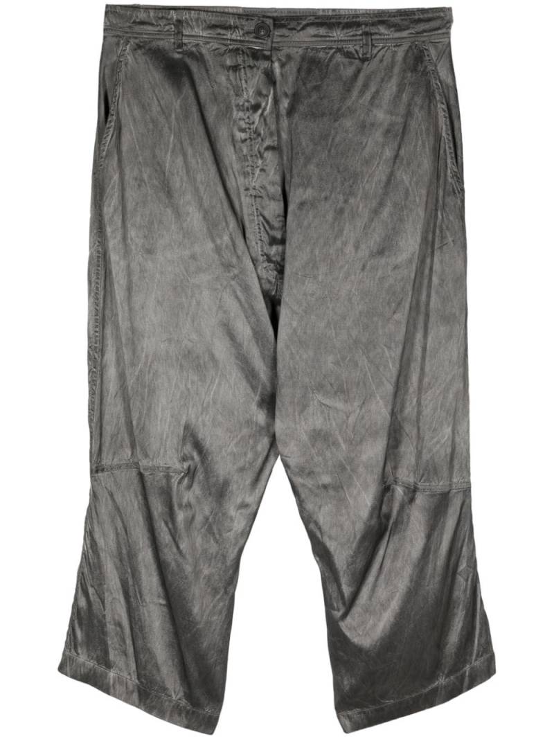 Rundholz DIP drop-crotch trousers - Grey von Rundholz