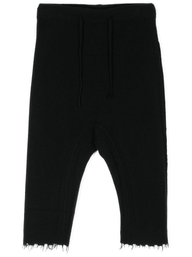 Rundholz drop-crotch trousers - Black von Rundholz