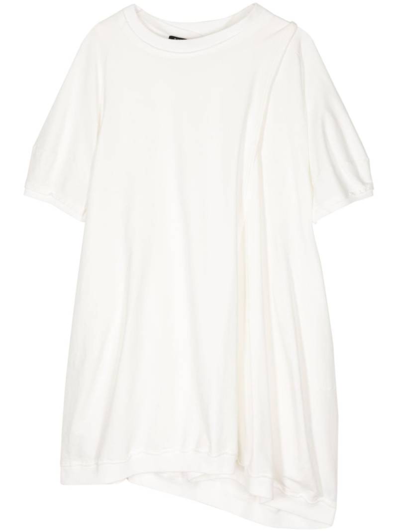 Rundholz jersey mini dress - White von Rundholz